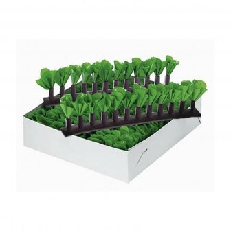 Groene toonbank decoratie strip 30cm