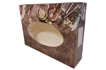 Cateringdoos DELUXE 55 cm (55,7x37,7x8 cm)