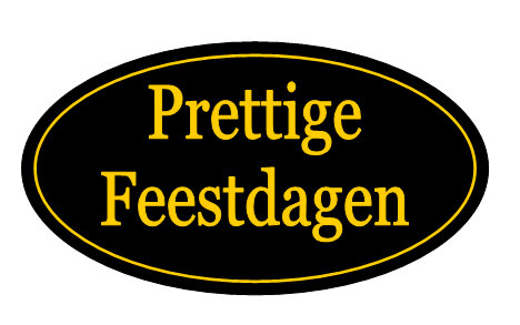 sticker prettige feestdagen